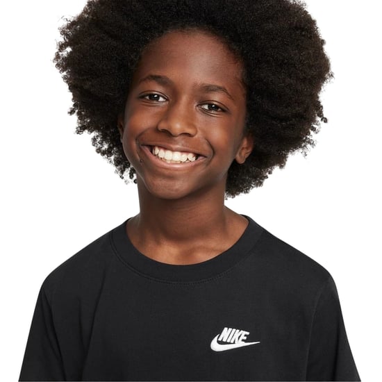 Nike - "Futura" T-Shirt für Kinder, Regulär (Schwarz) - Image 4