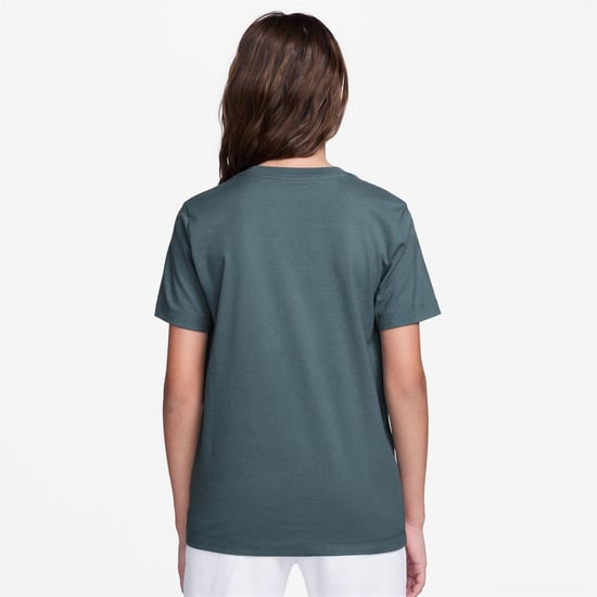 Nike - "Sportswear" T-Shirt für Kinder, Baumwolle (Schiefergrau) - Image 2