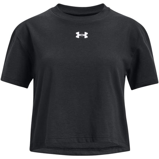 Under Armour - "Sportstyle" kurzes T-Shirt für Kinder (Schwarz) - Image 1