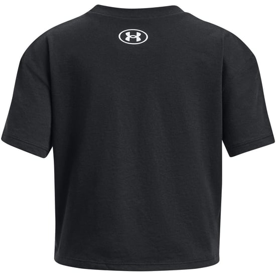 Under Armour - "Sportstyle" kurzes T-Shirt für Kinder (Schwarz) - Image 2