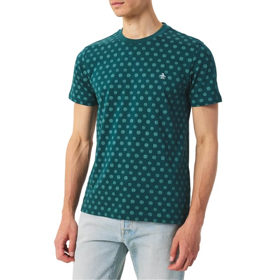 Original Penguin - T-Shirt für Herren, Rundhalsausschnitt (Junikäfer Blau) - Image 3
