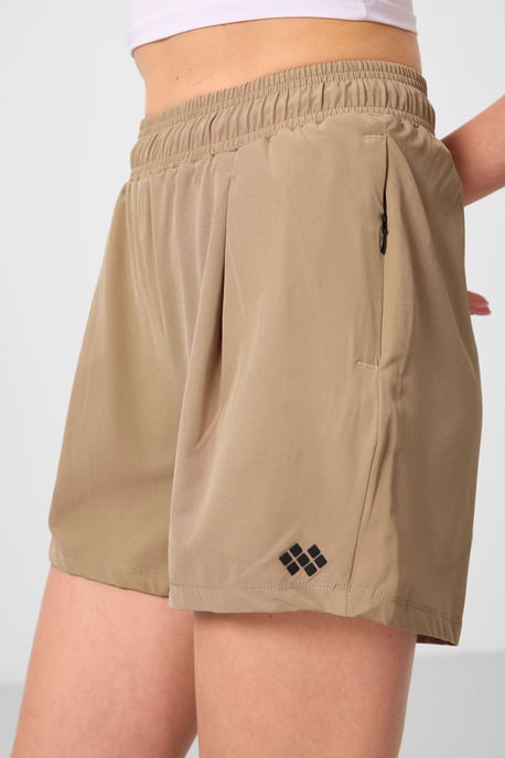 Hochtaillierte Strickshorts - Image 1