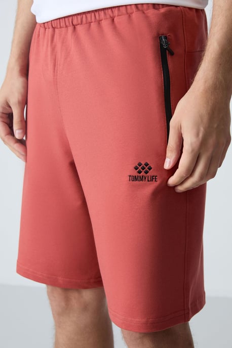 Herren Sweatshorts mit regulärer Passform aus Strick - Image 5
