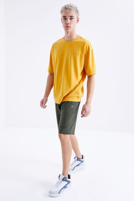 Herren-Jersey-Shorts mit Kordelzugbund - Image 3