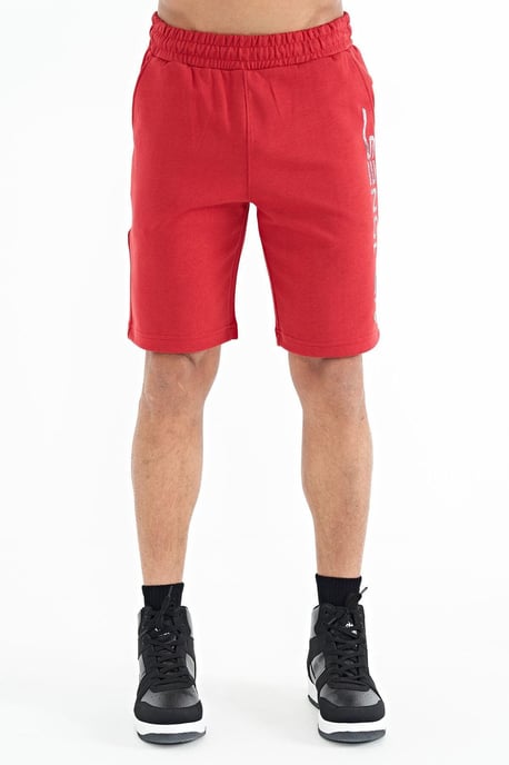 Herren Bedruckte Fleece-Sweatshorts - Image 2