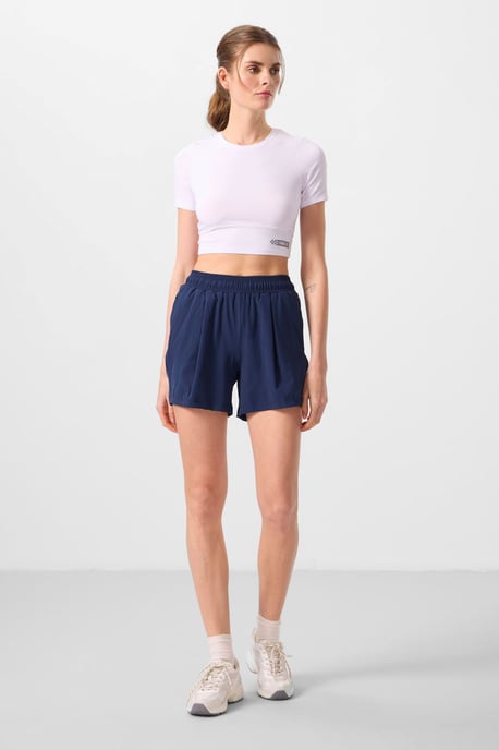 Hochtaillierte Strickshorts - Image 2