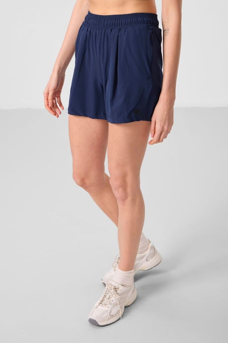 Hochtaillierte Strickshorts - Image 3