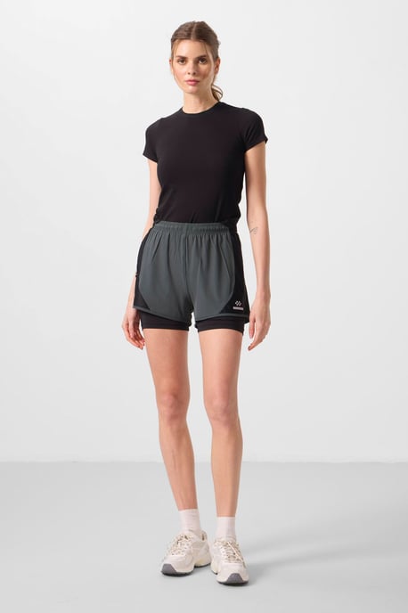 Damen Mini-Shorts mit Gummizug - Image 2