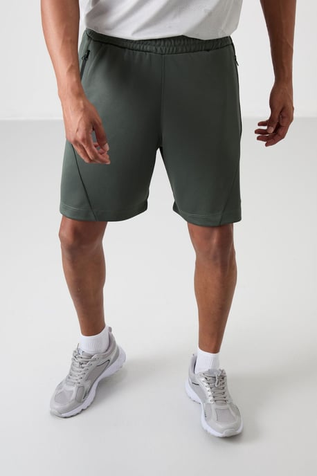 Herren Polyester Strick Sweatshorts - Image 4