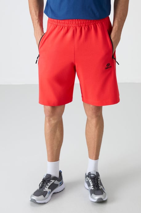 Herren Sweatshorts mit normaler Passform aus Strick - Image 2