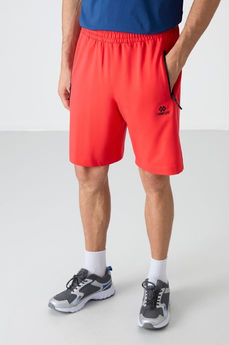 Herren Sweatshorts mit normaler Passform aus Strick - Image 6