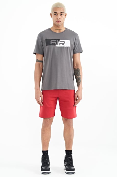 Herren Sweatshorts aus festem Strick - Image 2