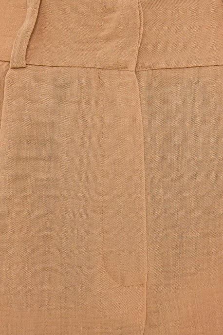 Faltenrock Hohe Taille Woven Shorts - Image 5