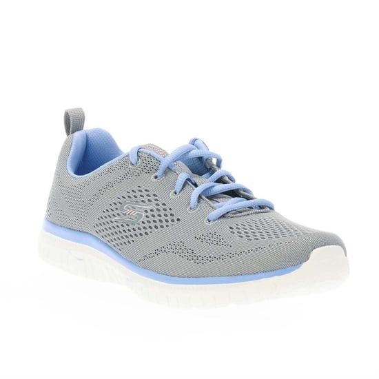 Skechers - "Virtue Kind Favor" Sneaker für Damen, Netzmaterial, Flach (graublau) - Image 4