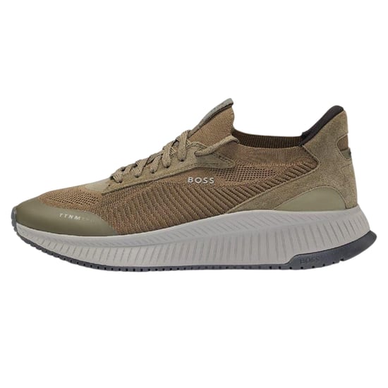 Boss - "TTNM EVO" Sneaker für Herren, Wildleder (Dunkelgrün) - Image 2