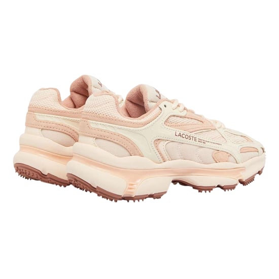 Lacoste - "L003 2K24" Sneaker für Damen, Wildleder, Klobiger Absatz (Pink) - Image 2