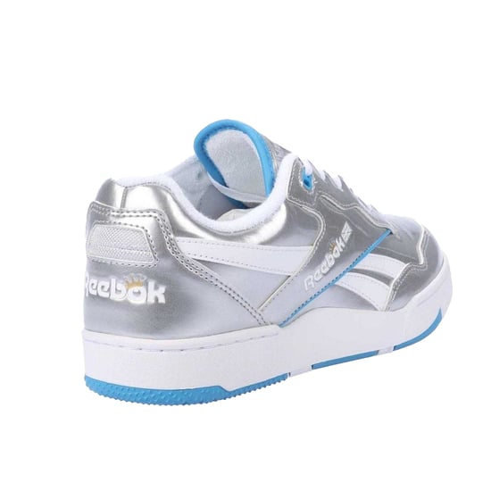 Reebok - "BB 4000 II" Metallic Sneaker für Damen, Leder (Silber) - Image 2