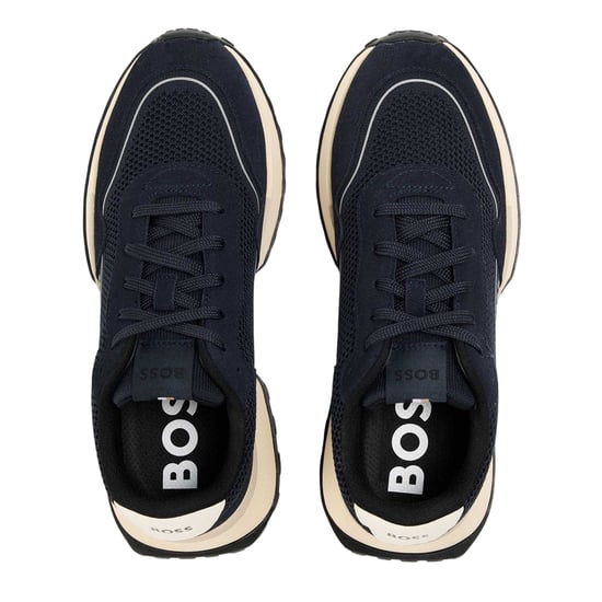Boss - "Jonah" Sneaker für Herren, Wildleder (Dunkelblau) - Image 3