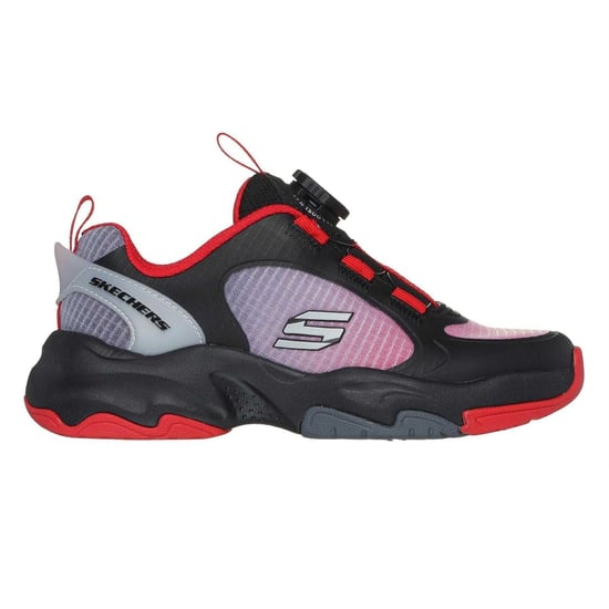Skechers - "Retrotech" Sneaker für Kinder (Schwarz/Rot) - Image 2