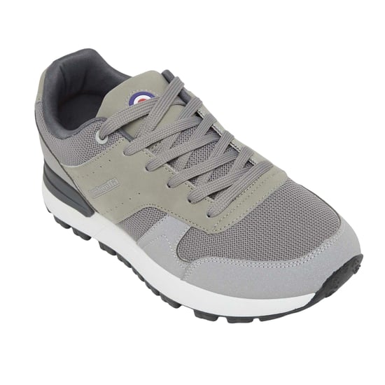 Lambretta - "Echo 2" Matrose Sneaker für Herren, Netzmaterial, Niedrig geschnitten, Flach (Hellgrau) - Image 3