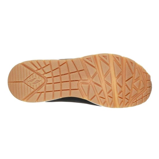 Skechers - "Uno Stand On Air" Sneaker für Damen, Keilabsatz (Schwarz/Weiß) - Image 4