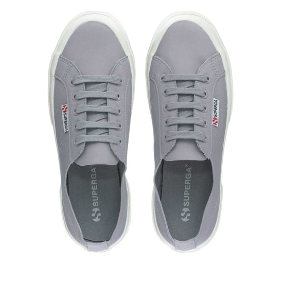 Superga - "2750" Schuhe für Damen, Nappaleder, Flach (Blau) - Image 3