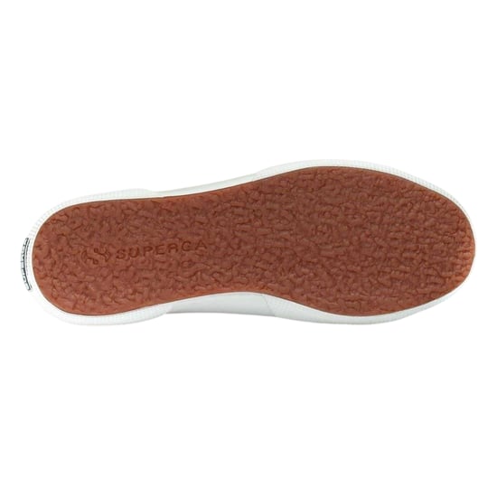 Superga - "2750" Schuhe für Damen, Nappaleder, Flach (Blau) - Image 4
