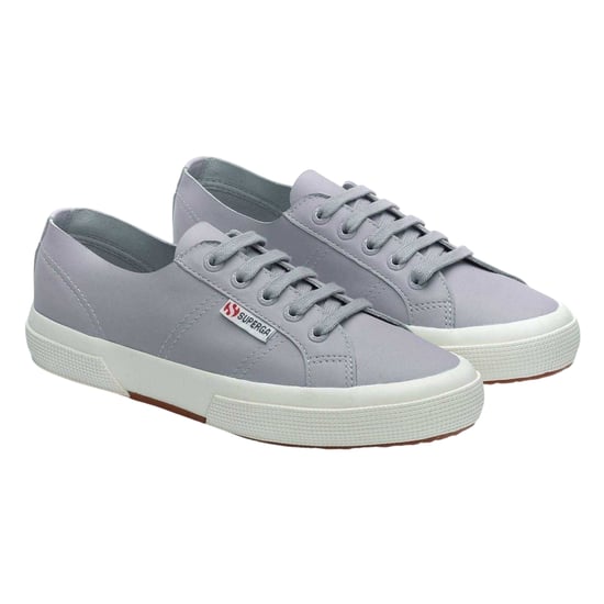 Superga - "2750" Schuhe für Damen, Nappaleder, Flach (Blau) - Image 5
