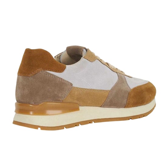 Dune London - "Treaty" Strukturiert Sneaker für Herren, Wildleder, Flach (Braungrau) - Image 2