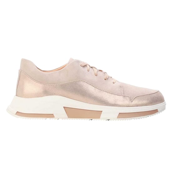 Fit Flop - "Freya" Sneaker für Damen, Wildleder (Beige) - Image 1