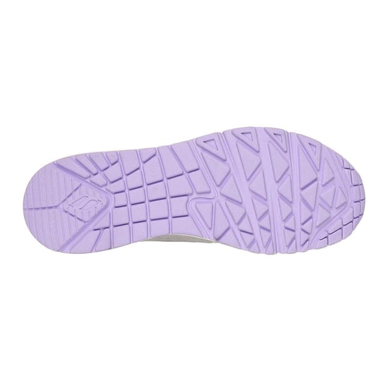 Skechers - "Uno Stand On Air" Sneaker für Damen, Wildleder (Grau/Hellblau) - Image 4
