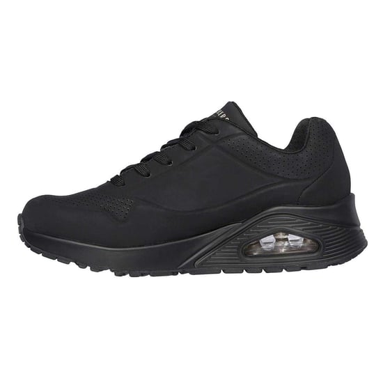 Skechers - "Uno Stand On Air" Sneaker für Damen, Keilabsatz (Schwarz) - Image 3