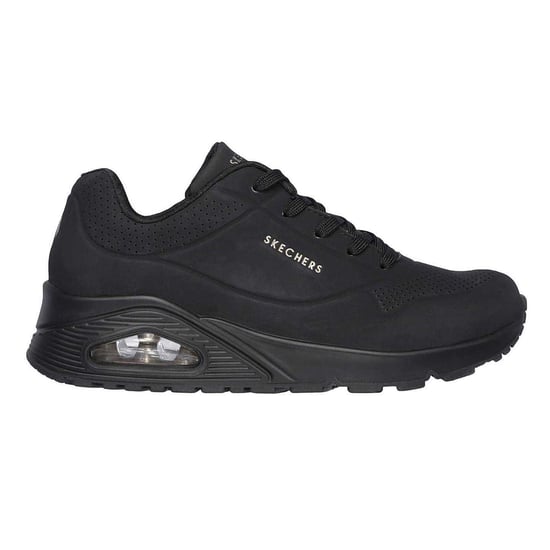 Skechers - "Uno Stand On Air" Sneaker für Damen, Keilabsatz (Schwarz) - Image 4