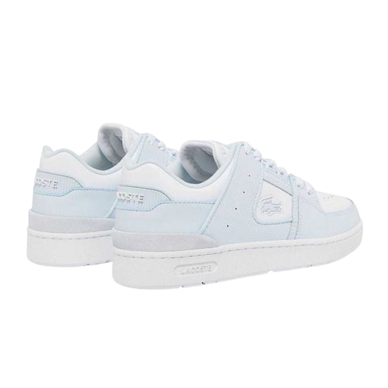 Lacoste - "Court Cage" Sneaker für Damen, Leder (Blau/Weiß) - Image 2