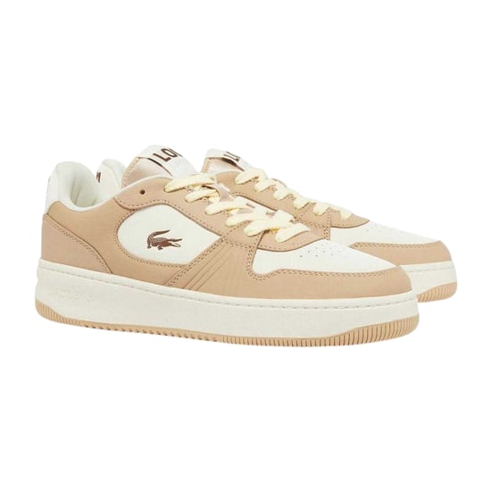 Lacoste - "L001" Sneaker für Damen, Leder (Braun) - Image 5