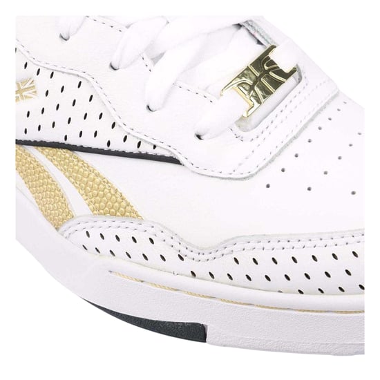 Reebok - "BB 4000 II" Metallic Sneaker für Damen, Leder (Weiß Gold) - Image 5