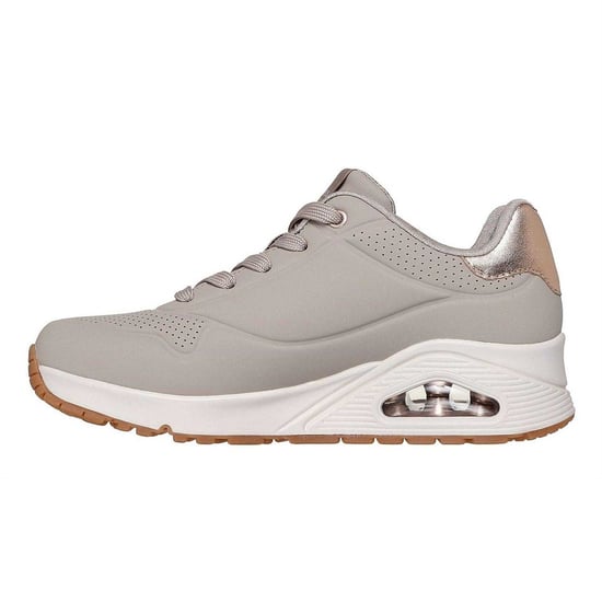 Skechers - "Uno Stand On Air" Sneaker für Damen, Keilabsatz (Beige) - Image 2