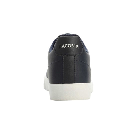 Lacoste - "Lerond Set" Krokodil Sneaker für Herren, Leder, Flach (Marine/Weiß) - Image 2