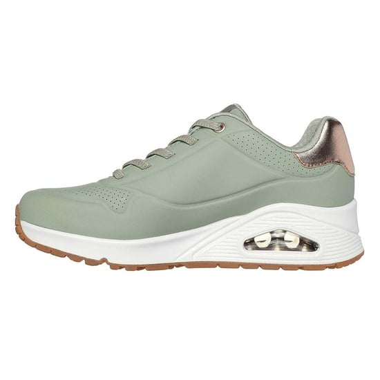 Skechers - "Uno Stand On Air" Sneaker für Damen, Keilabsatz (Salbei) - Image 2