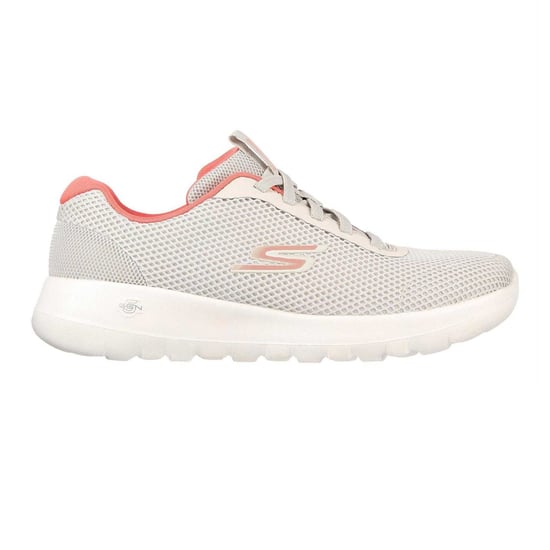 Skechers - "Go Walk Joy" Colour Pop Sneaker für Damen, Netzmaterial (Naturweiß/Pink) - Image 1