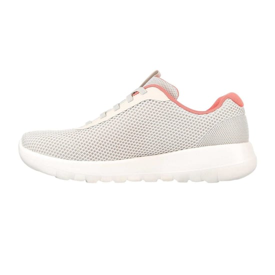 Skechers - "Go Walk Joy" Colour Pop Sneaker für Damen, Netzmaterial (Naturweiß/Pink) - Image 2