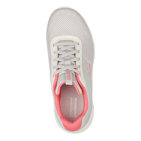 Skechers - "Go Walk Joy" Colour Pop Sneaker für Damen, Netzmaterial (Naturweiß/Pink) - Image 4