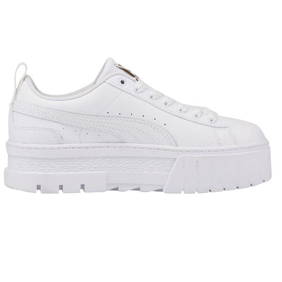Puma - "Mayze" Sneaker für Damen, Leder, Plattform-Absatz (Weiß) - Image 1