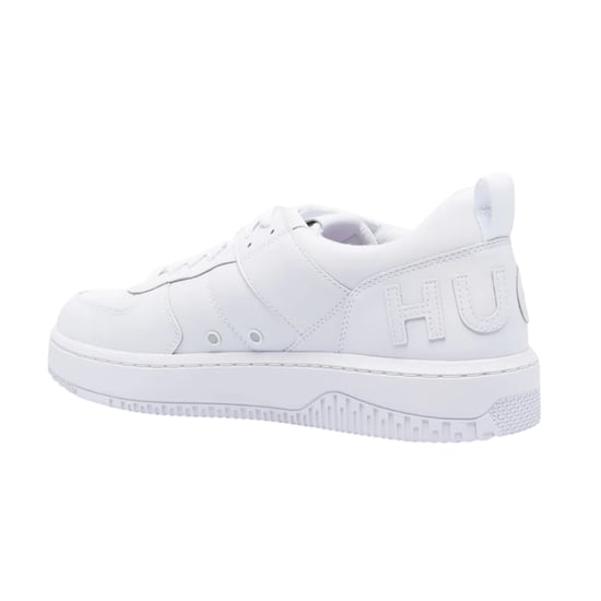 Hugo - "Kilian" Seitenlogo Sneaker für Herren, Flach (Weiß) - Image 2