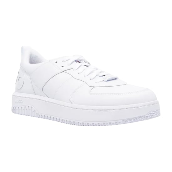 Hugo - "Kilian" Seitenlogo Sneaker für Herren, Flach (Weiß) - Image 3