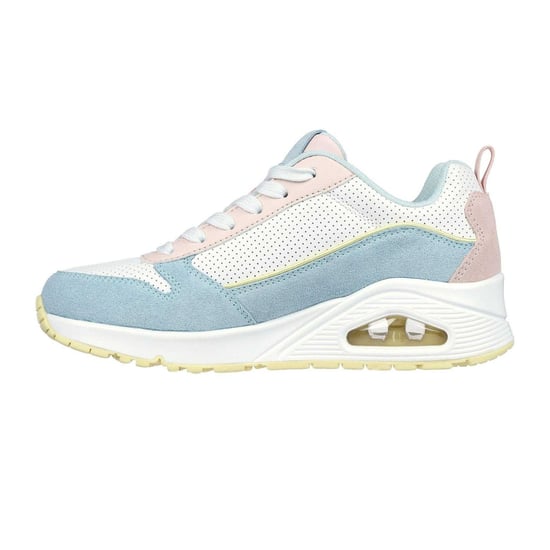 Skechers - "Uno Stand On Air" Sneaker für Damen, Wildleder (Hellblau/Pink) - Image 2