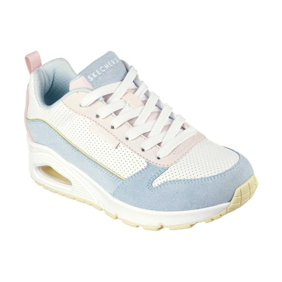 Skechers - "Uno Stand On Air" Sneaker für Damen, Wildleder (Hellblau/Pink) - Image 5