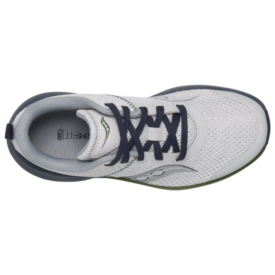 Saucony - Logo Sneaker für Kinder, Recyceltes PET (graublau) - Image 4