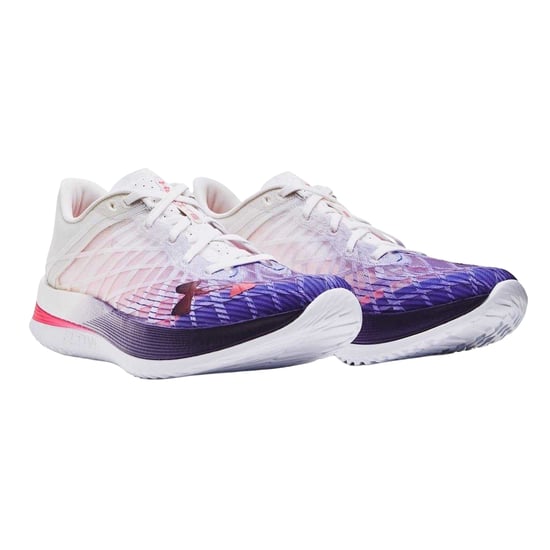 Under Armour - "Velociti Elite" Sneaker für Damen, Niedrig geschnitten (Weiß/Blau) - Image 5
