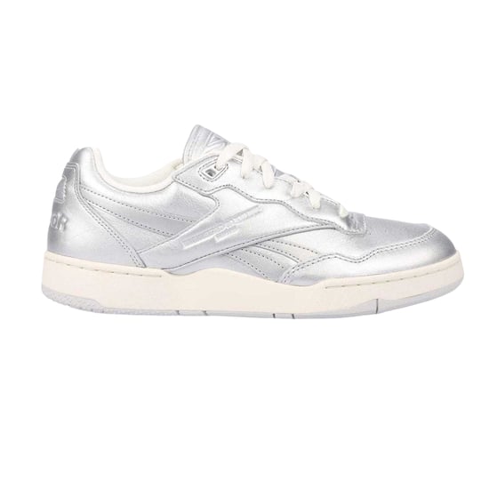 Reebok - "BB 4000 II" Metallic Sneaker für Herren, Leder (Silber) - Image 1